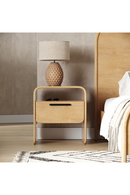 Natural Acacia Nightstand | OROA Modern Dresden | Oroatrade.com