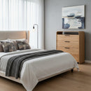 Natural Acacia 4-Drawer Chest | OROA Modern Dresden | Oroatrade.com