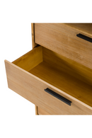 Natural Acacia 4-Drawer Chest | OROA Modern Dresden | Oroatrade.com