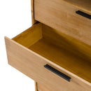 Natural Acacia 4-Drawer Chest | OROA Modern Dresden | Oroatrade.com