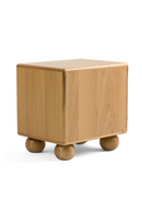 Fluted Oak 2-Drawer Nightstand | OROA Modern Winters | Oroatrade.com