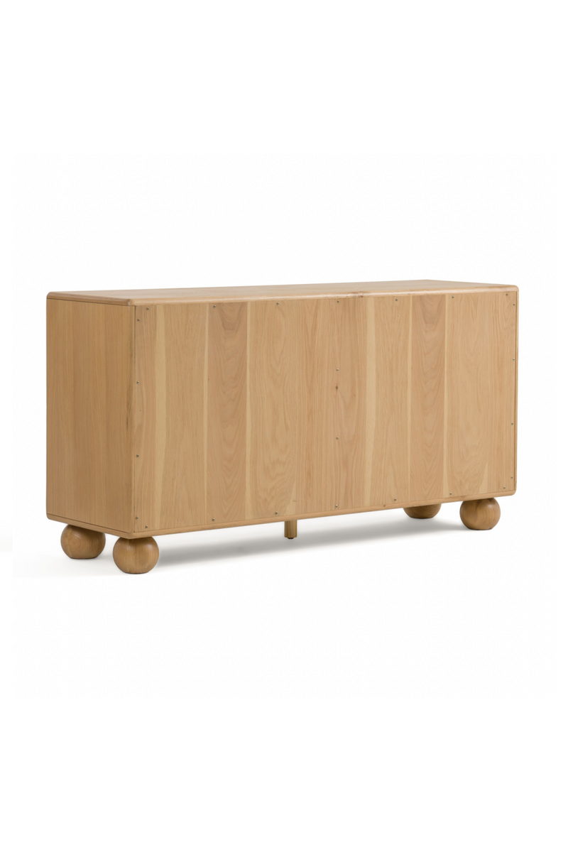 Fluted Oak 6-Drawer Dresser | OROA Modern Winters | Oroatrade.com