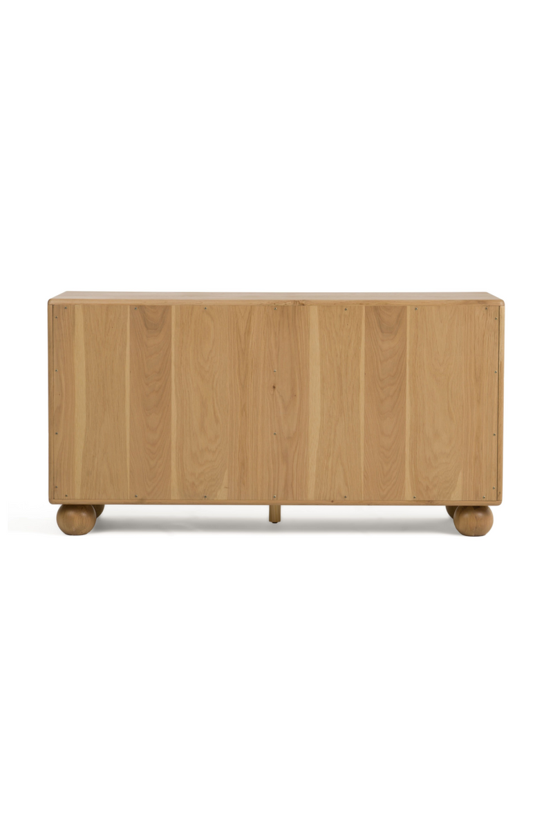 Fluted Oak 6-Drawer Dresser | OROA Modern Winters | Oroatrade.com
