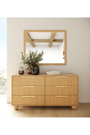 Fluted Oak 6-Drawer Dresser | OROA Modern Winters | Oroatrade.com