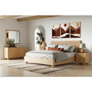 Fluted Oak 4-Drawer Chest | OROA Modern Winters | Oroatrade.com