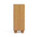 Fluted Oak 4-Drawer Chest | OROA Modern Winters | Oroatrade.com