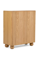 Fluted Oak 4-Drawer Chest | OROA Modern Winters | Oroatrade.com