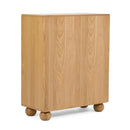 Fluted Oak 4-Drawer Chest | OROA Modern Winters | Oroatrade.com