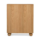Fluted Oak 4-Drawer Chest | OROA Modern Winters | Oroatrade.com