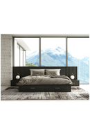 Dark Gray 2-Drawer Bed | OROA Modern Manchester | Oroatrade.com