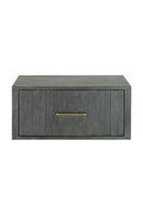 Gray Acacia 1-Drawer Nightstand | OROA Modern Manchester | Oroatrade.com