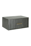 Gray Acacia 1-Drawer Nightstand | OROA Modern Manchester | Oroatrade.com