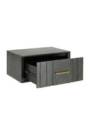 Gray Acacia 1-Drawer Nightstand | OROA Modern Manchester | Oroatrade.com