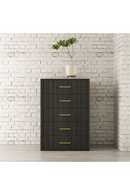 Gray Acacia 5-Drawer Chest | OROA Modern Manchester | Oroatrade.com