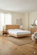 Natural Acacia Bed | OROA Modern Jacobson | Oroatrade.com