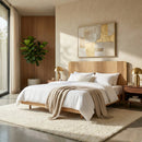 Natural Acacia Bed | OROA Modern Jacobson