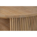 Natural Acacia Round Coffee Table | OROA Modern Jacobson | Oroatrade.com