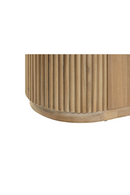 3-Drawer Natural Acacia TV Stand | OROA Modern Jacobson | Oroatrade.com