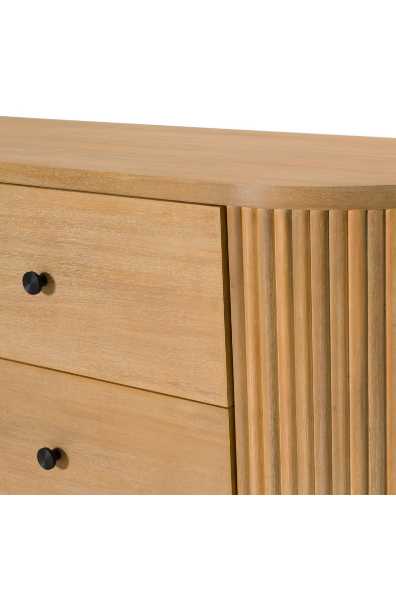 Natural Acacia 6-Drawer Dresser | OROA Modern Jacobson | Oroatrade.com