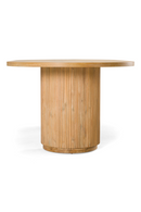 Natural Acacia Oval Dining Table | OROA Modern Jacobson | Oroatrade.com