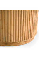 Natural Acacia Oval Dining Table | OROA Modern Jacobson