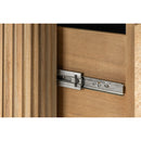 Ribbed Natural Acacia 4-Drawer Chest | OROA Modern Jacobson | Oroatrade.com
