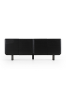 Black Lacquered 4-Door Sideboard | OROA Modern Steven | Oroatrade.com