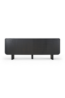 Black Lacquered 4-Door Sideboard | OROA Modern Steven | Oroatrade.com