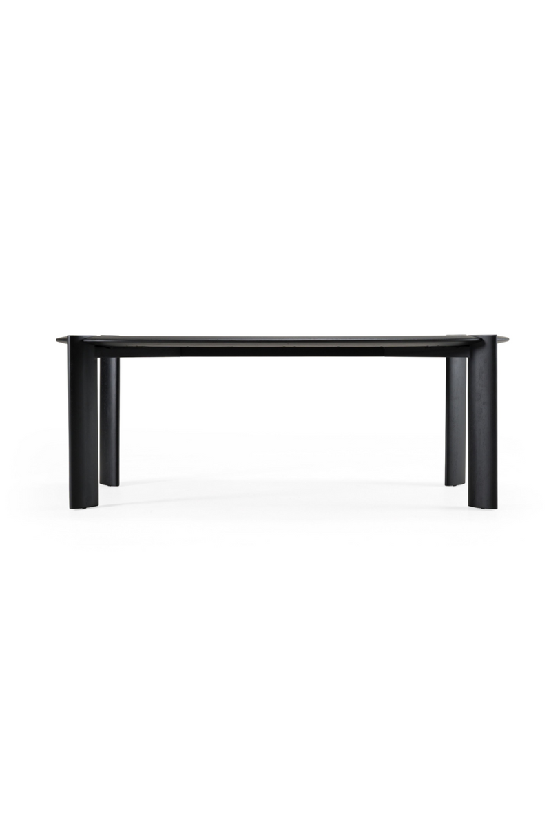Black Wooden Oval Dining Table | OROA Modern Steven | Oroa.tradecom