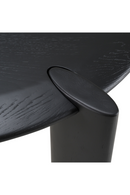 Black Wooden Oval Dining Table | OROA Modern Steven | Oroa.tradecom
