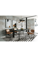Black Wooden Oval Dining Table | OROA Modern Steven | Oroa.tradecom