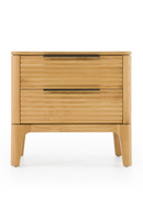 2-Drawer Solid Oak Nightstand | OROA Modern Seattle | Oroatrade.com