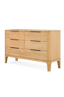 6-Drawer Solid Oak Dresser | OROA Modern Seattle | Oroatrade.com