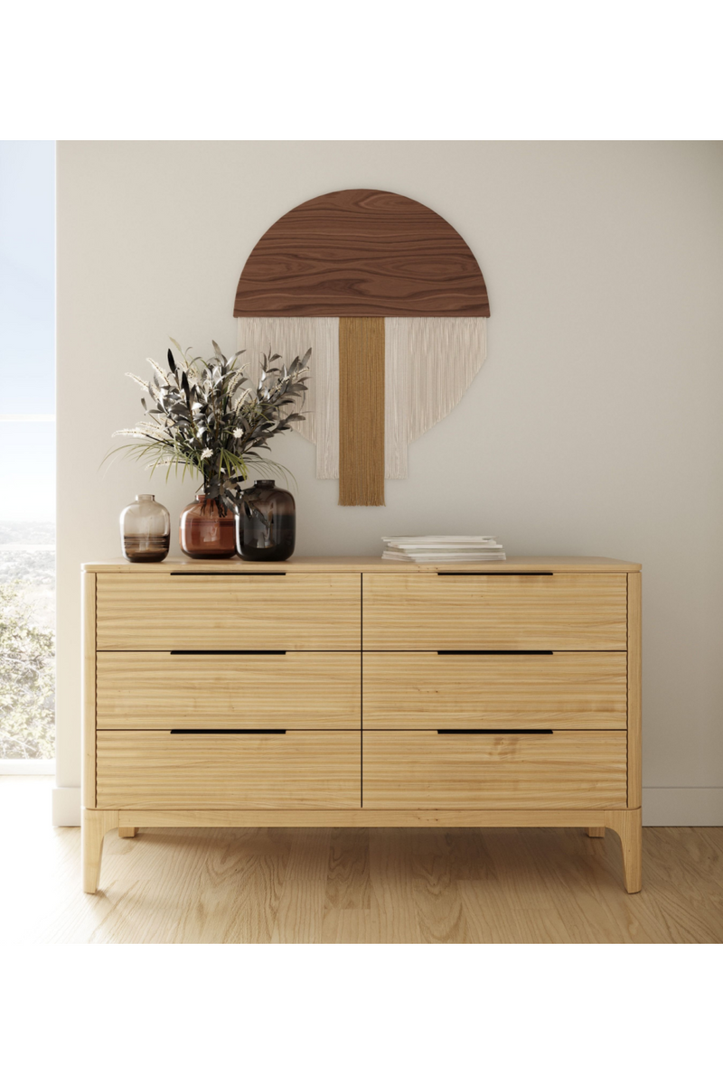 6-Drawer Solid Oak Dresser | OROA Modern Seattle | Oroatrade.com