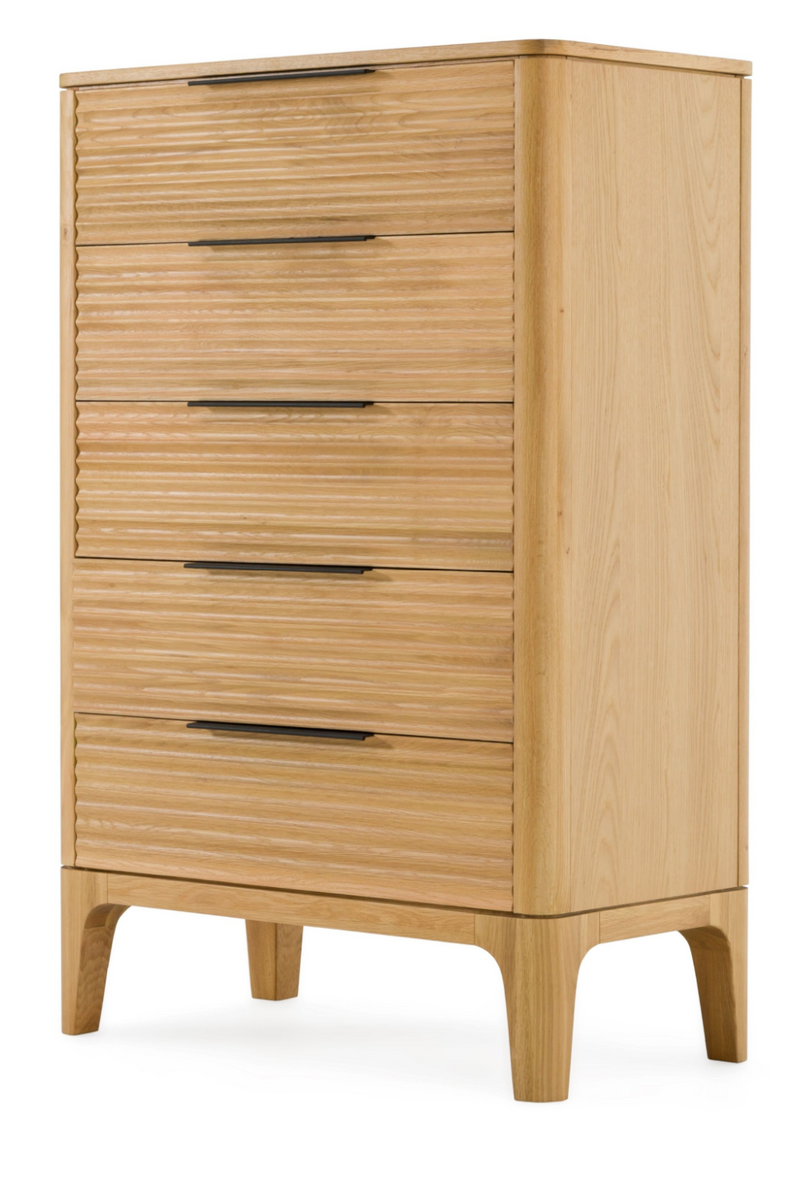 5-Drawer Solid Oak Chest | OROA Modern Seattle | Oroatrade.com