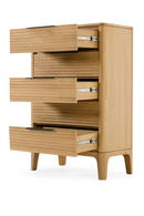 5-Drawer Solid Oak Chest | OROA Modern Seattle | Oroatrade.com