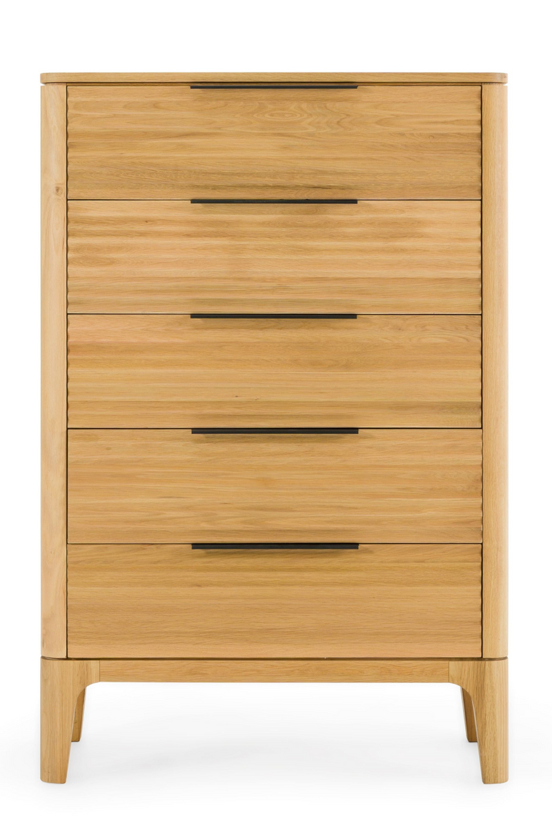 5-Drawer Solid Oak Chest | OROA Modern Seattle | Oroatrade.com