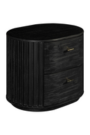 Solid Acacia 2-Drawer Nightstand | OROA Modern Fields