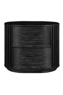 Solid Acacia 2-Drawer Nightstand | OROA Modern Fields