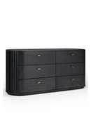 Solid Acacia 6-Drawer Dresser | OROA Modern Fields | Oroatrade.com