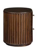 Solid Acacia 2-Drawer Nightstand | OROA Modern Fields