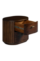 Solid Acacia 2-Drawer Nightstand | OROA Modern Fields