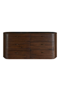 Solid Acacia 6-Drawer Dresser | OROA Modern Fields | Oroatrade.com