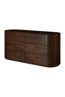 Solid Acacia 6-Drawer Dresser | OROA Modern Fields | Oroatrade.com