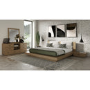 Walnut Bed with 2 Nightstands | OROA Modern Fantasia