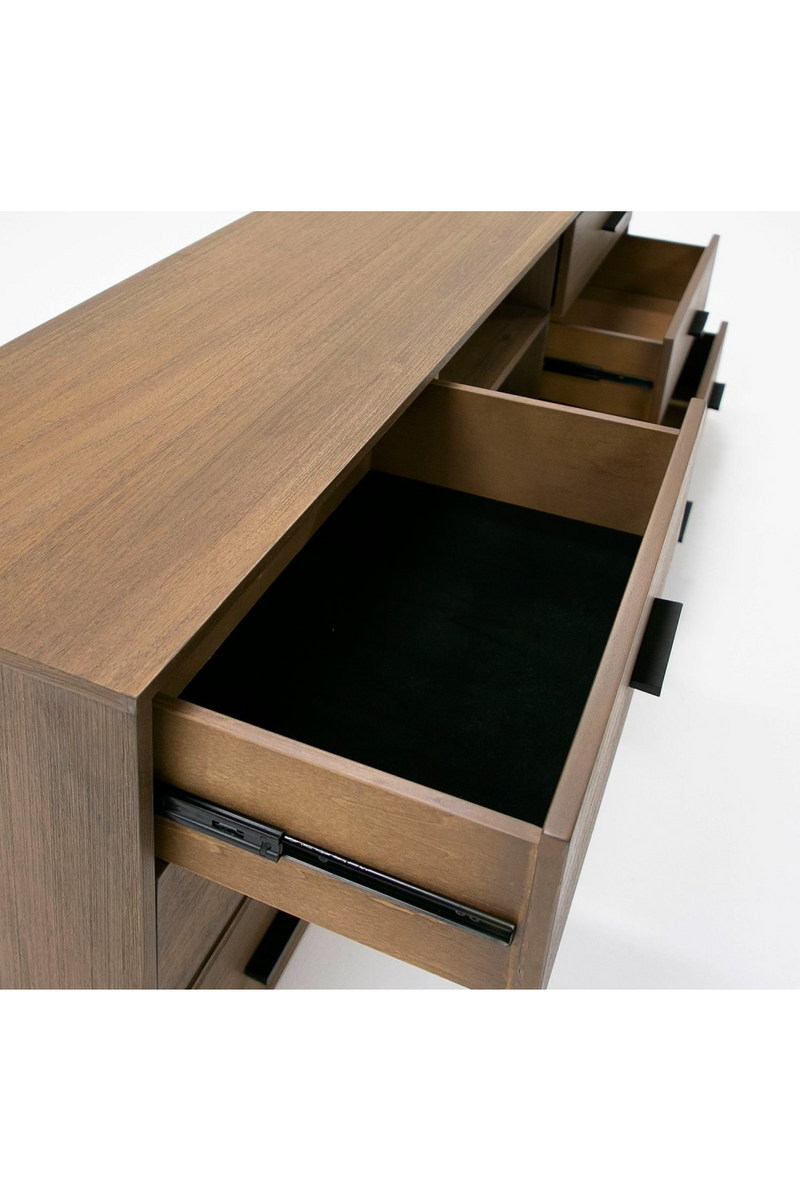 Solid Acacia 6-Drawer Dresser | OROA Modern Fantasia | Oroatrade.com