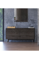 Dark Acacia 6-Drawer Dresser | OROA Modern Daisy | Oroatrade.com