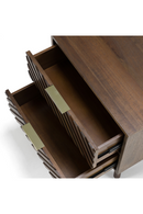 Acacia Chevron 2-Drawer Nightstand | OROA Modern Daisy | Oroatrade.com