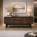 Solid Acacia Sideboard | OROA Modern Rhea