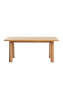 Natural Acacia Dining Table | OROA Modern Rhea | Oroatrade.com
